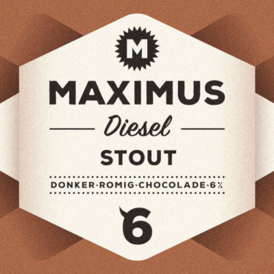 Stout 6 Maximus etiket